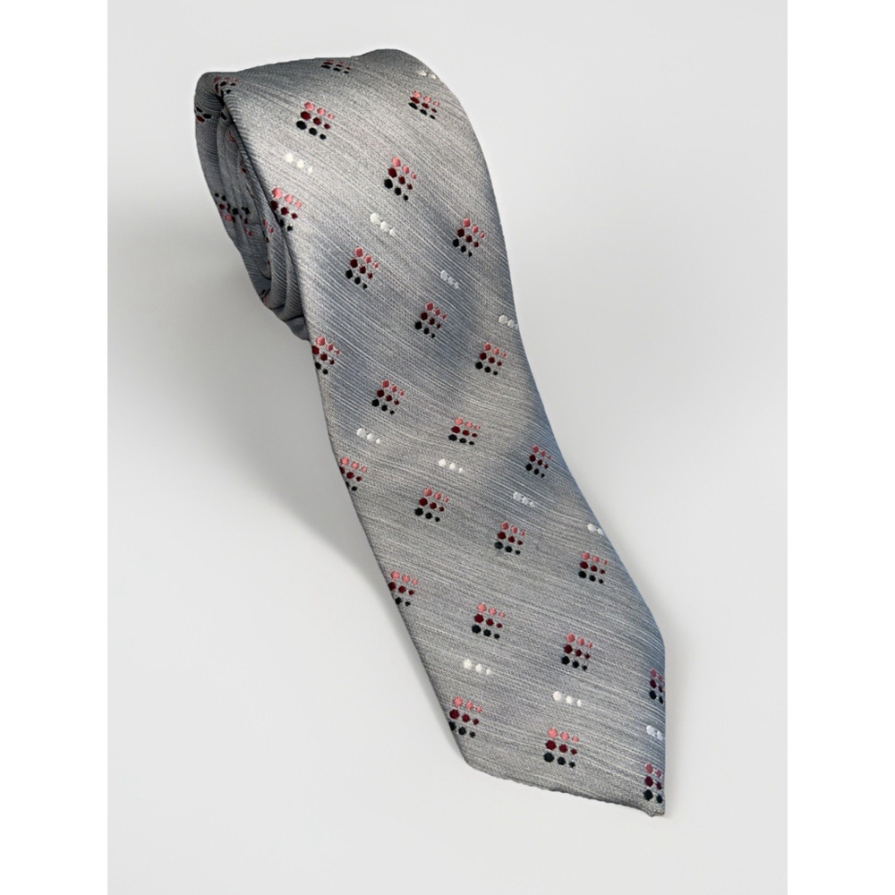 Vintage Count Barini Dale Allen Grey Tie